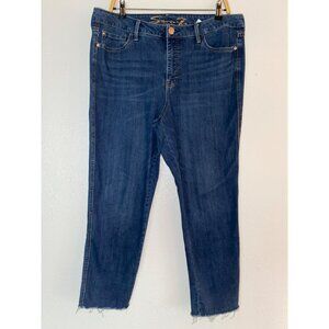 Seven7 Weekend Easy Fit Boyfriend Ankle/Cropped Jeans Size 12